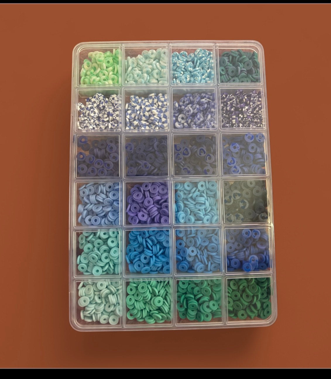 Clay bead bracelets